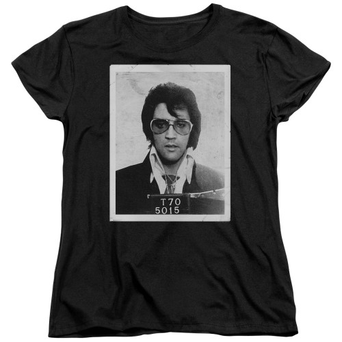 Image for Elvis Presley Woman's T-Shirt - Framed