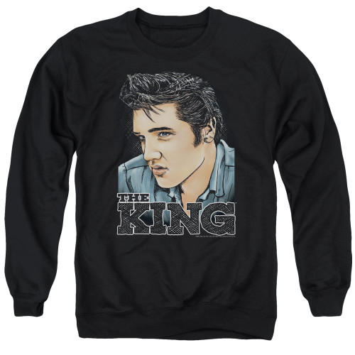 Image for Elvis Presley Crewneck - Graphic King