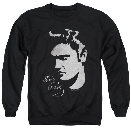 Image for Elvis Presley Crewneck - Simple Face