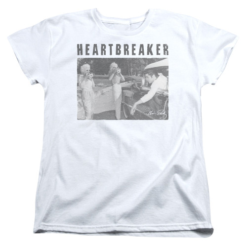 Image for Elvis Presley Woman's T-Shirt - Heartbreaker