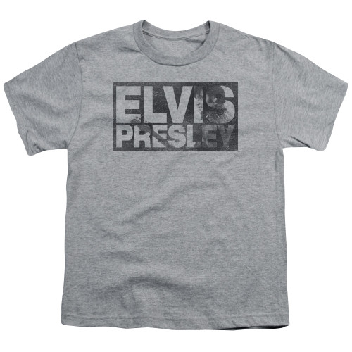 Image for Elvis Presley Youth T-Shirt - Block Letters
