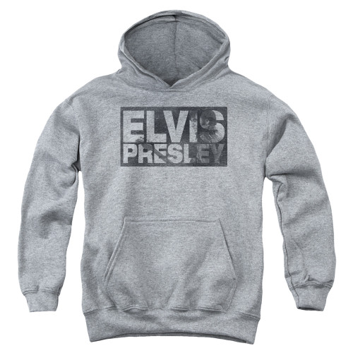 Image for Elvis Presley Youth Hoodie - Block Letters