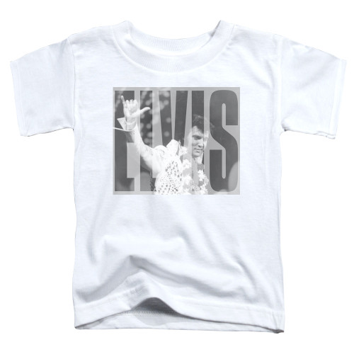 Image for Elvis Presley Toddler T-Shirt - Aloha Gray