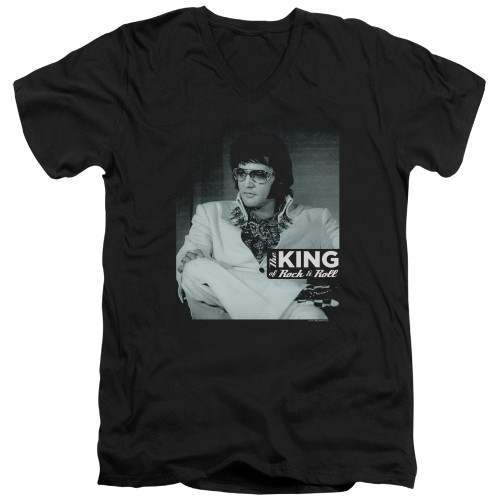 Image for Elvis Presley V-Neck T-Shirt Good To Be