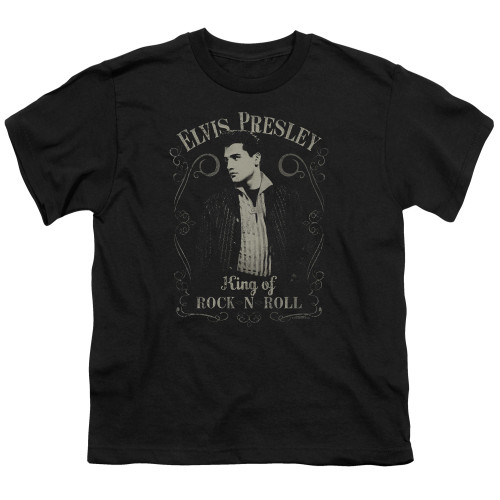 Image for Elvis Presley Youth T-Shirt - Rock Legend