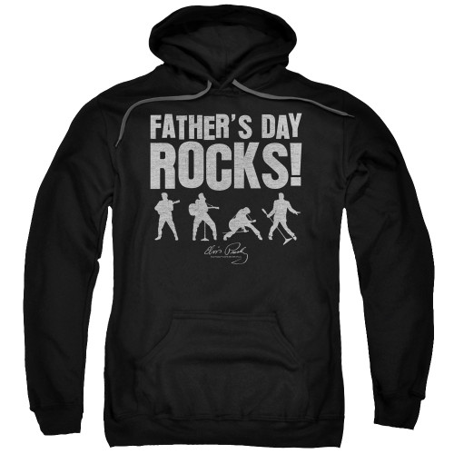 Image for Elvis Presley Hoodie - Father's Day Rocks