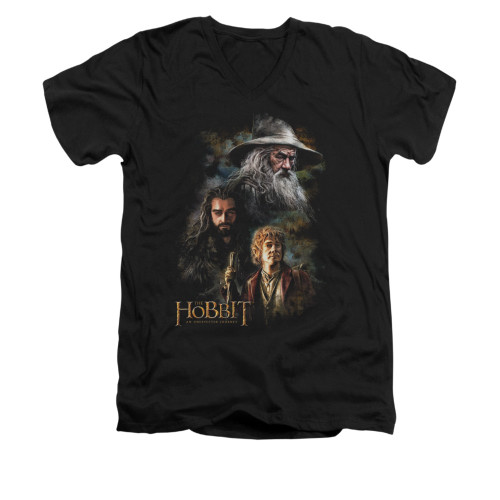 The Hobbit V-Neck T-Shirt - Painting