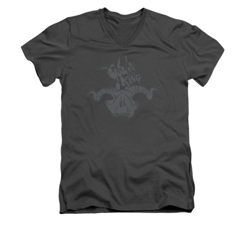 The Hobbit V-Neck T-Shirt - Goblin King Symbol