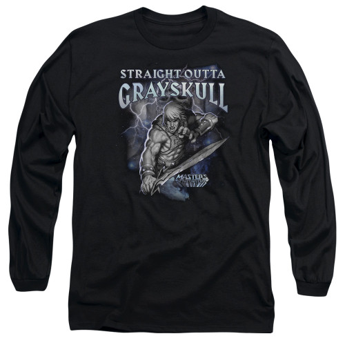 Image for Masters of the Universe Long Sleeve T-Shirt - Straight Outta Grayskull