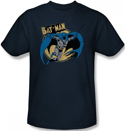 Image Closeup for Batman T-Shirt - Through the Night