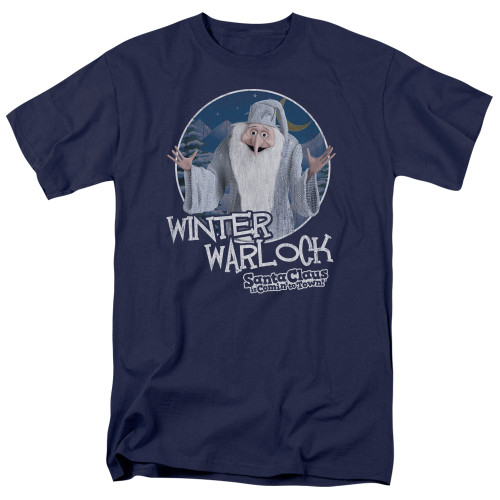 Image for Santa Claus is Coming to Town T-Shirt - Winter Warlock