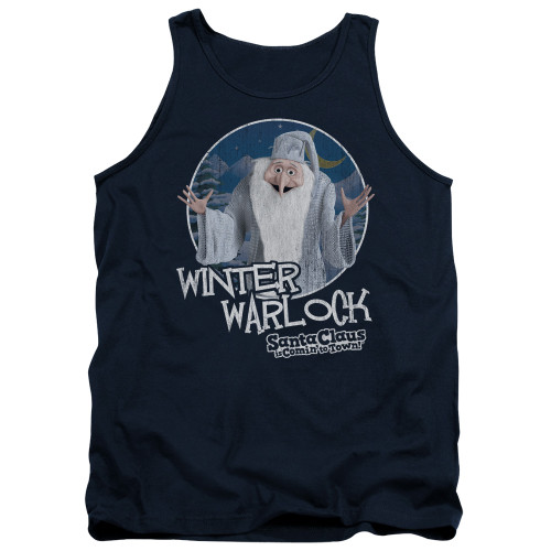 Image for Santa Claus is Coming to Town Tank Top - Winter Warlock