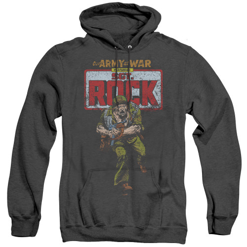 Image for Sgt. Rock Heather Hoodie - Sgt. Rock
