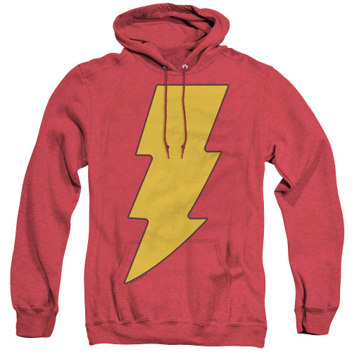 Image for Shazam Heather Hoodie - Shazam Logo