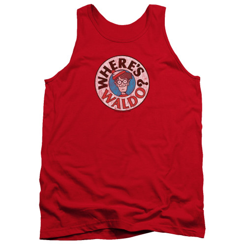 Image for Where's Waldo Tank Top - Waldo Logo