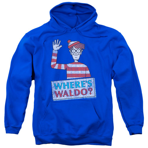 Image for Where's Waldo Hoodie - Waldo Wave