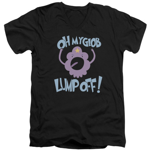 Image for Adventure Time V-Neck T-Shirt Lump Off