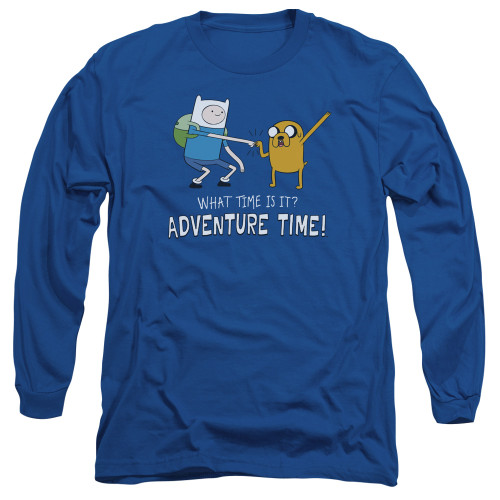Image for Adventure Time Long Sleeve T-Shirt - Fist Bump