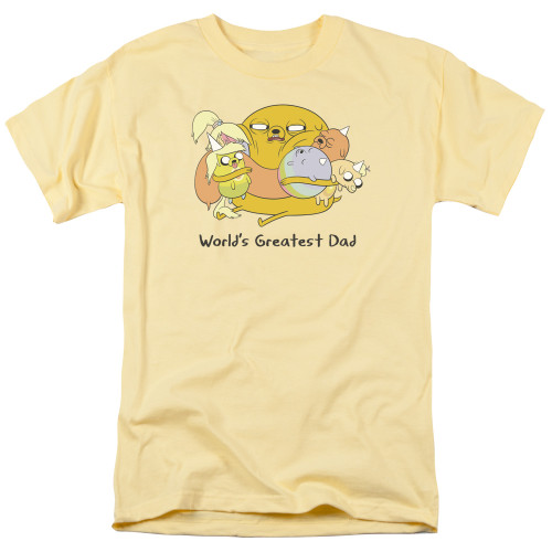 Image for Adventure Time T-Shirt - World's Greatest Dad