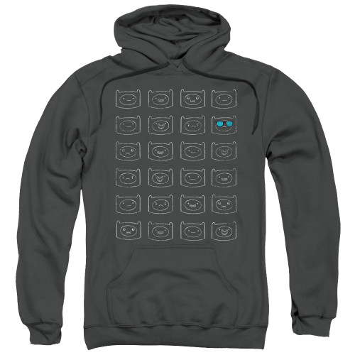 Image for Adventure Time Hoodie - Finn Faces
