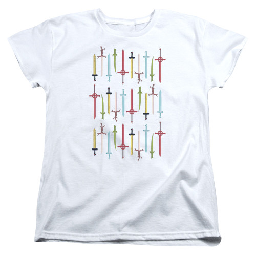 Image for Adventure Time Woman's T-Shirt - Swords