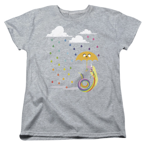 Image for Adventure Time Woman's T-Shirt - Lady In The Rain