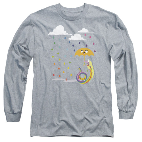 Image for Adventure Time Long Sleeve T-Shirt - Lady In The Rain