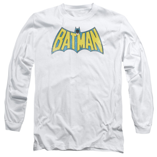 Image for Batman Long Sleeve T-Shirt - Classic Batman Logo on White