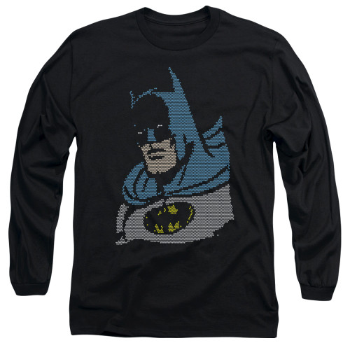 Image for Batman Long Sleeve T-Shirt - Lite Brite Batman