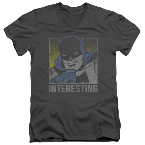 Image for Batman V-Neck T-Shirt Interesting