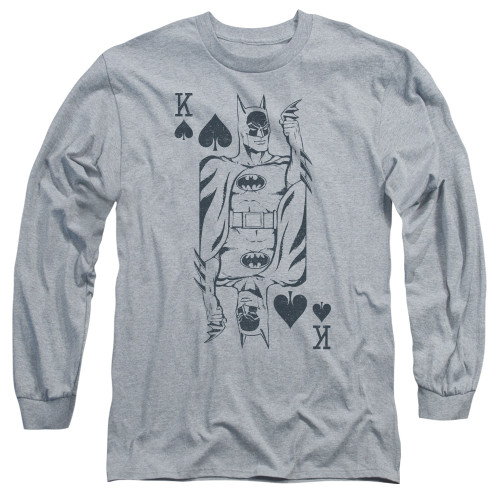 Image for Batman Long Sleeve T-Shirt - Bat Card