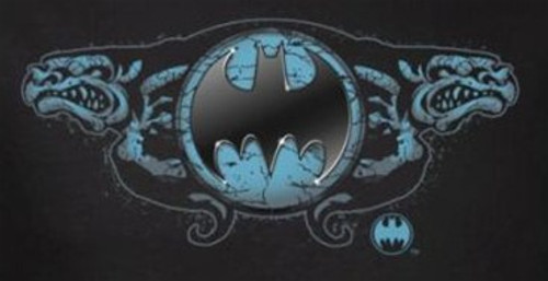 Batman T-Shirt - Two Gargoyles Logo