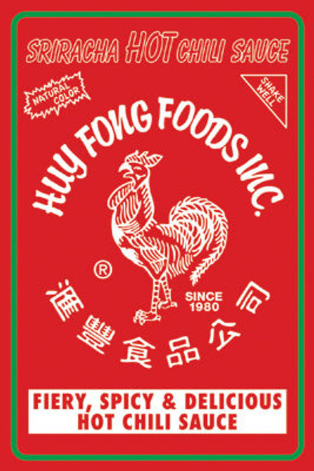 Sriracha Poster - Label