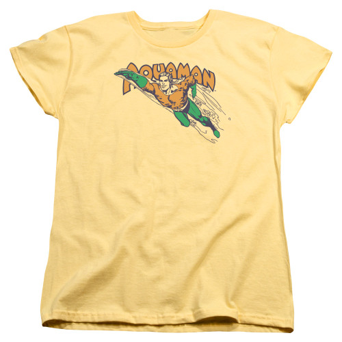Image for Aquaman Woman's T-Shirt - Swim Through