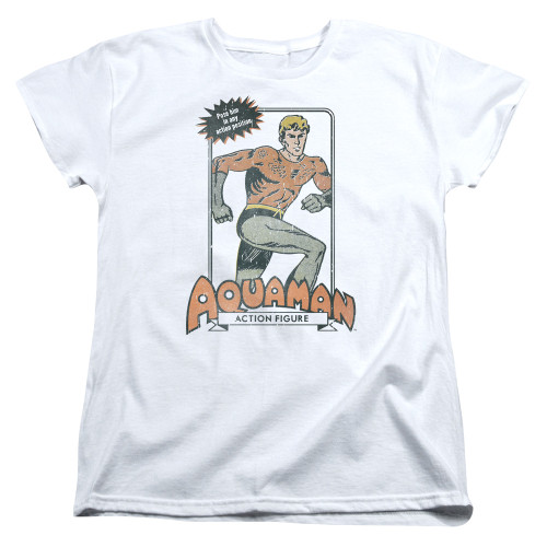 Image for Aquaman Woman's T-Shirt - Am Action Figure