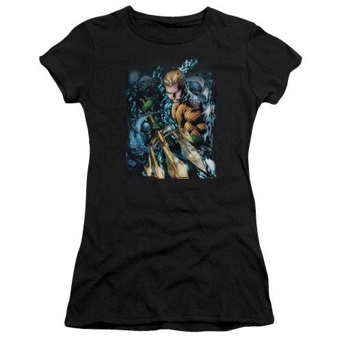 Image for Aquaman Girls T-Shirt - Aquaman #1
