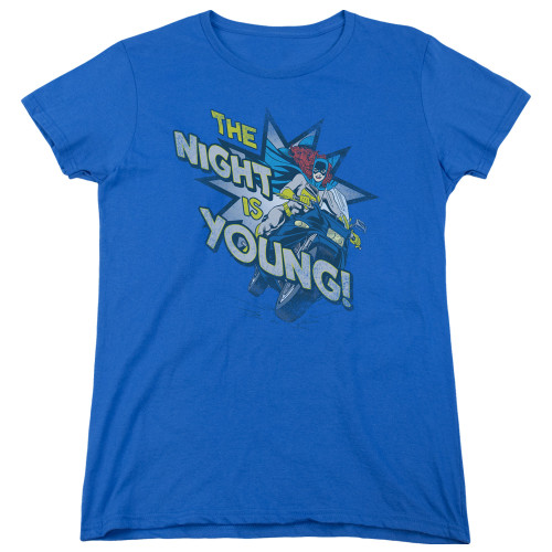 Image for Batgirl Woman's T-Shirt - The Night is Young