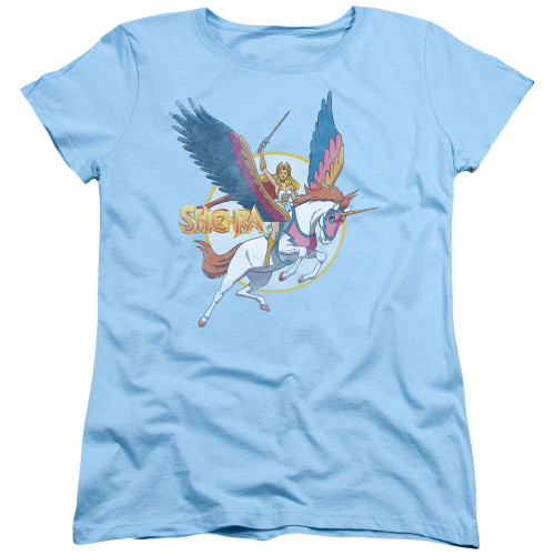 Image for She Ra: Princess of Power Woman's T-Shirt - And Swiftwind