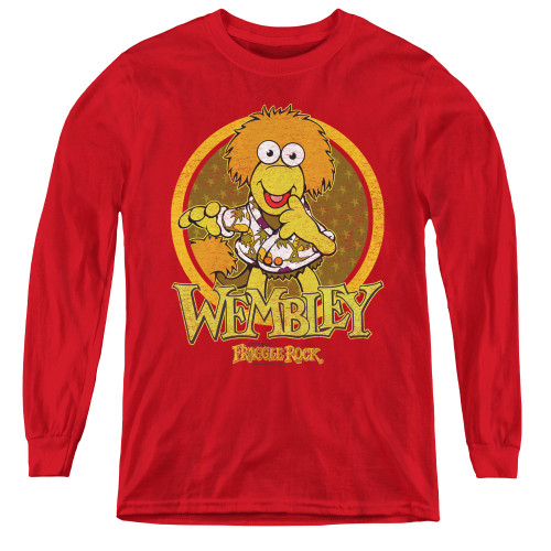 Fraggle Rock Youth Long Sleeve T-Shirt - Wembley Circle