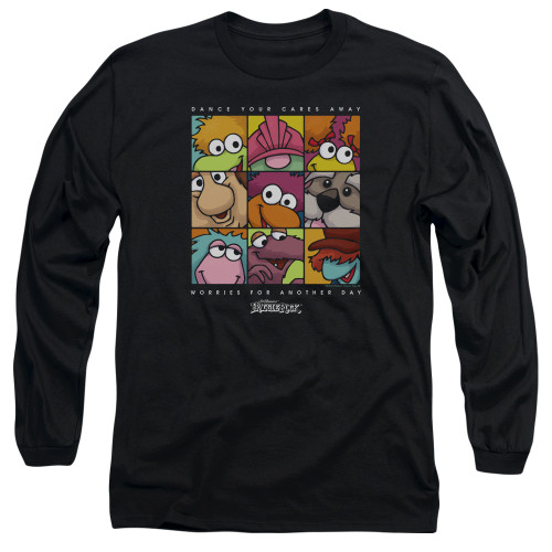 Fraggle Rock Long Sleeve T-Shirt - Squared