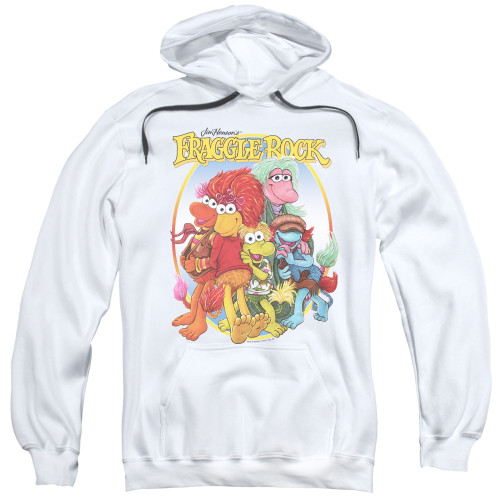 Fraggle Rock Hoodie - Group Hug on White