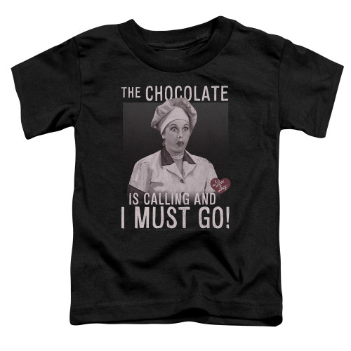 Image for I Love Lucy Toddler T-Shirt - Chocolate Calling