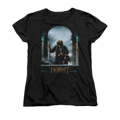 The Hobbit Woman's T-Shirt - Bilbo Poster