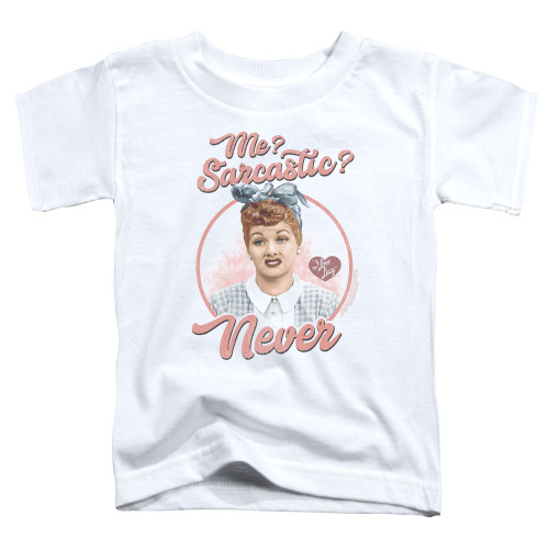 Image for I Love Lucy Toddler T-Shirt - Sarcastic
