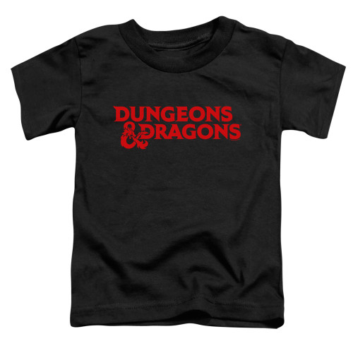 Image for Dungeons and Dragons Toddler T-Shirt - Type Logo