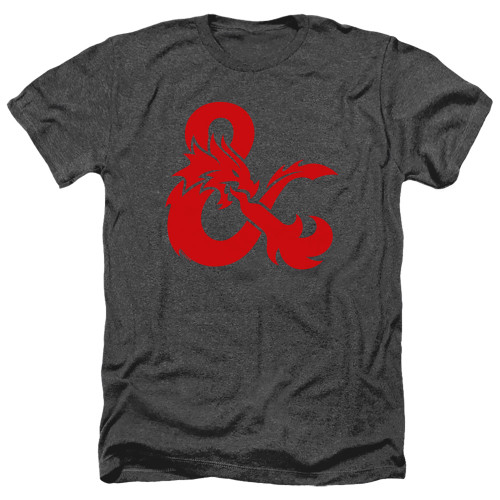 Image for Dungeons and Dragons Heather T-Shirt - Ampersand Logo