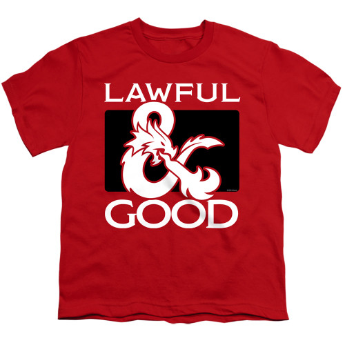 Image for Dungeons and Dragons Youth T-Shirt - Lawful Good