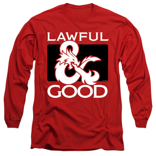 Image for Dungeons and Dragons Long Sleeve T-Shirt - Lawful Good