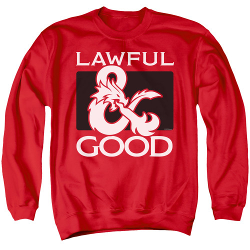 Image for Dungeons and Dragons Crewneck - Lawful Good