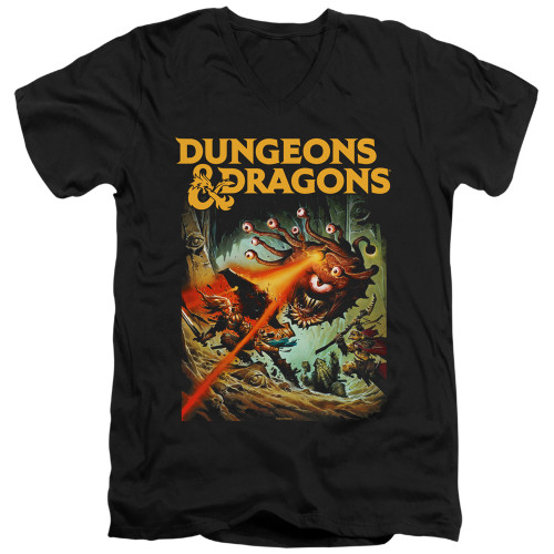 Image for Dungeons and Dragons T-Shirt - V Neck - Beholder Strike